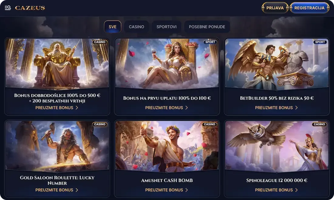 Cazeus Bonus