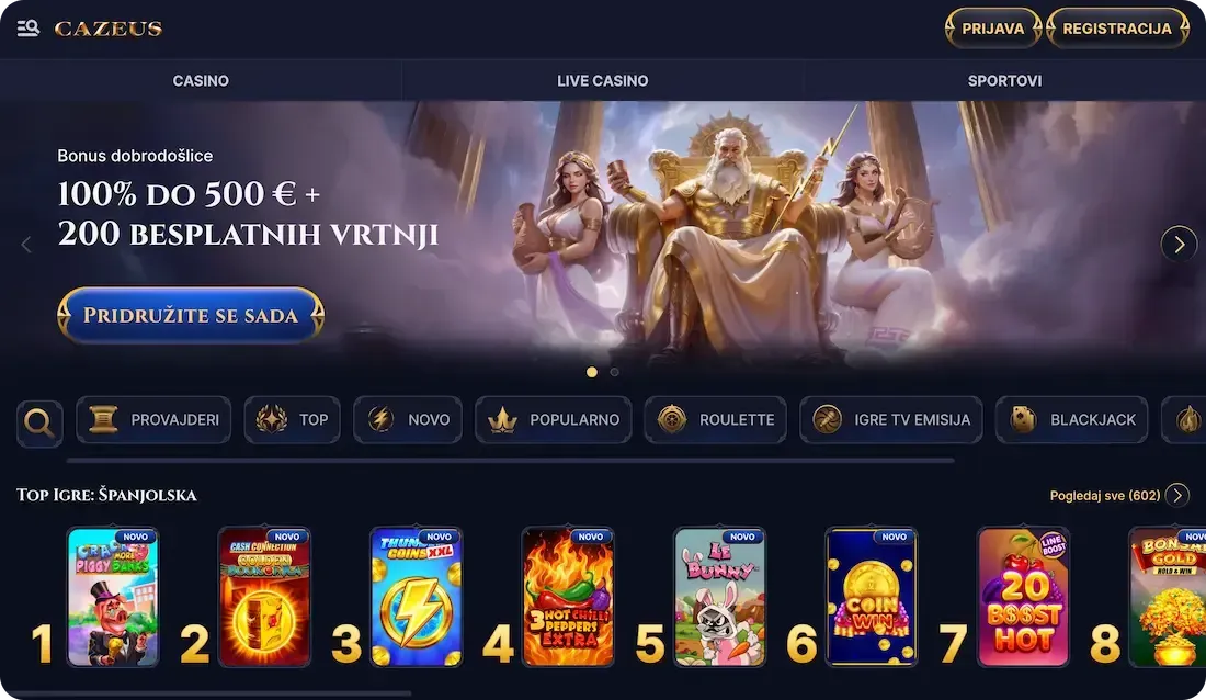 Cazeus Casino